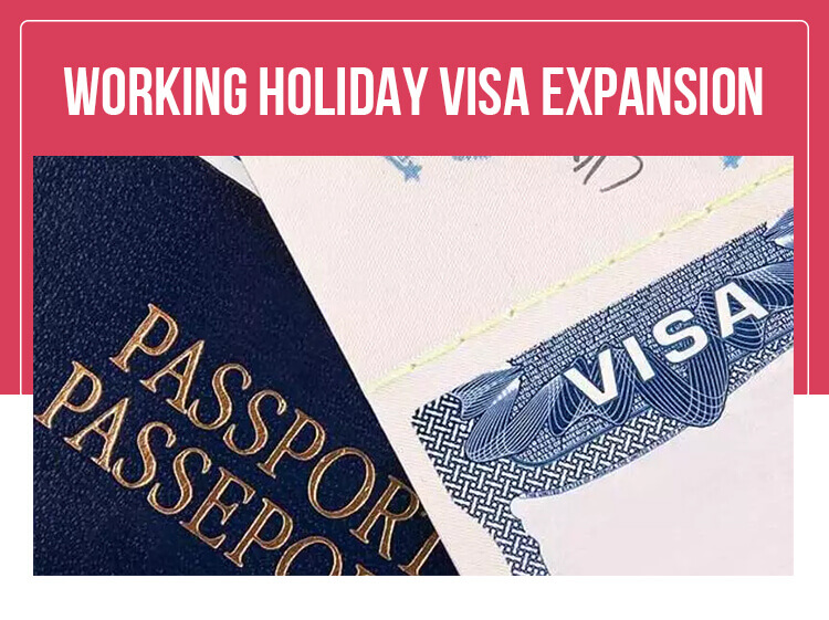 Working Holiday Visa Expansion